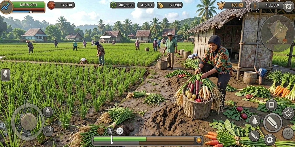 empati138 - Visual epik dari karakter utama dalam aksi.