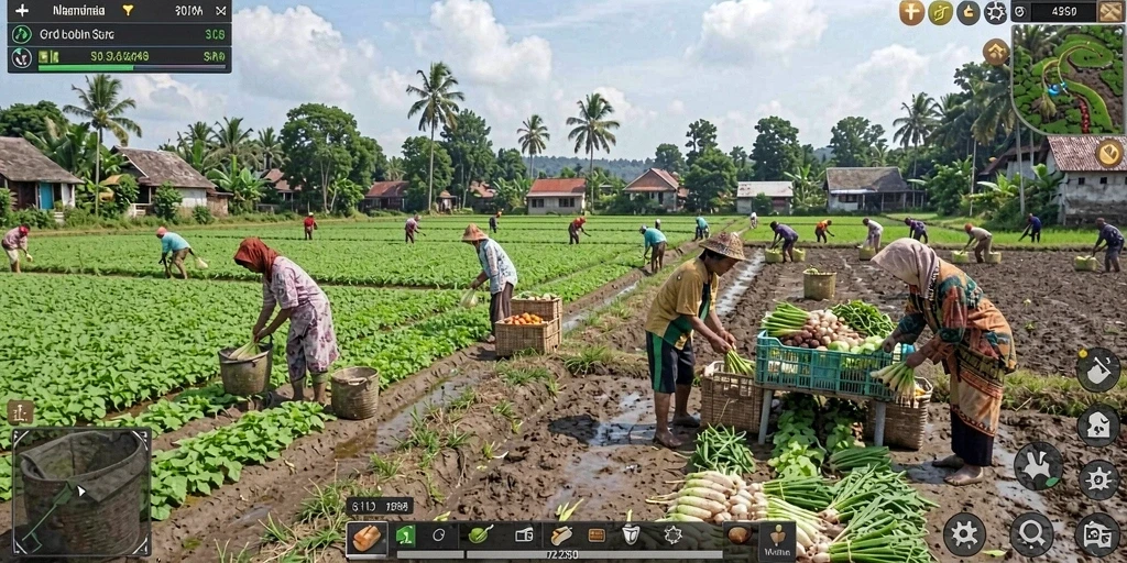 rezego - Tampilan karakter yang unik dan berwarna.